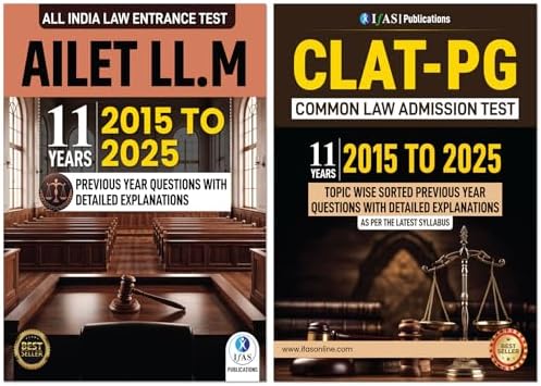 CLAT Books for Preparation 2027 | CLAT PG and AILET (2 Books ...