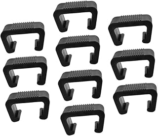 FUOYLOO 10 pçs Clipe para móveis ao ar livre, clipes para móveis ao ar livre, conectores seccionais de sofá externos conectores seccionais para sofá de pátio, clipes de sofá de vime