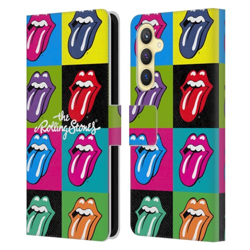 Evita arañazos en tu pantalla con la funda Samsung S23 FE tipo libro de The Rolling Stones