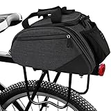 ➤ 【Durable e impermeable】: la bolsa portabicicletas está hecha de material de nailon 840D, que tiene una alta resistencia a rasgaduras y raspaduras. Las cuatro paredes del maletero de la bicicleta están sostenidas por paneles de PP, que brindan amortiguación para reducir la vibración al circular por caminos accidentados e irregulares, y protegen los elementos internos para que no se aprieten y se protejan de la lluvia.