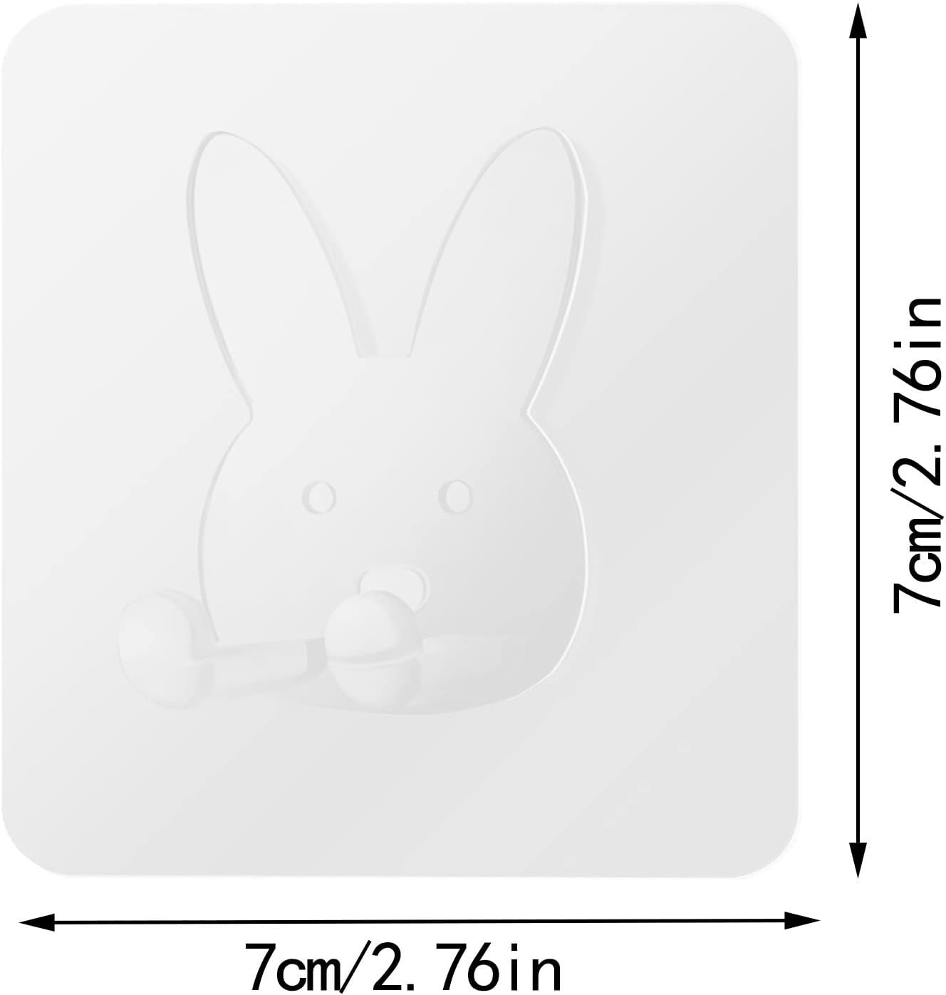 20pcs Towel Hook Hole Free Stick On Wall Hanger Hooks For Bathroom Kitchen Door Organizer Home Decoration