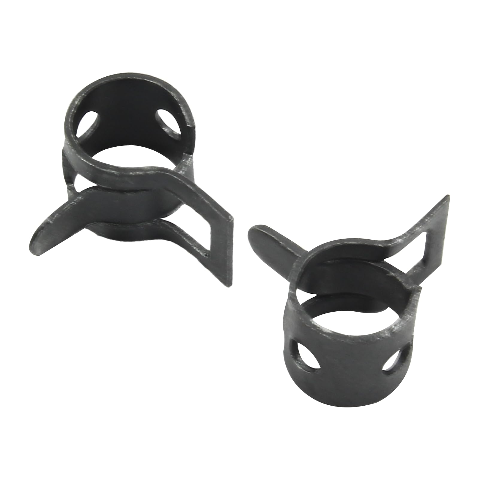 PATIKIL 40-Pack Spring Band Hose Clamps – 5mm ID Manganese Steel For Fuel, Vacuum, Air & Water Lines (Multicolored)