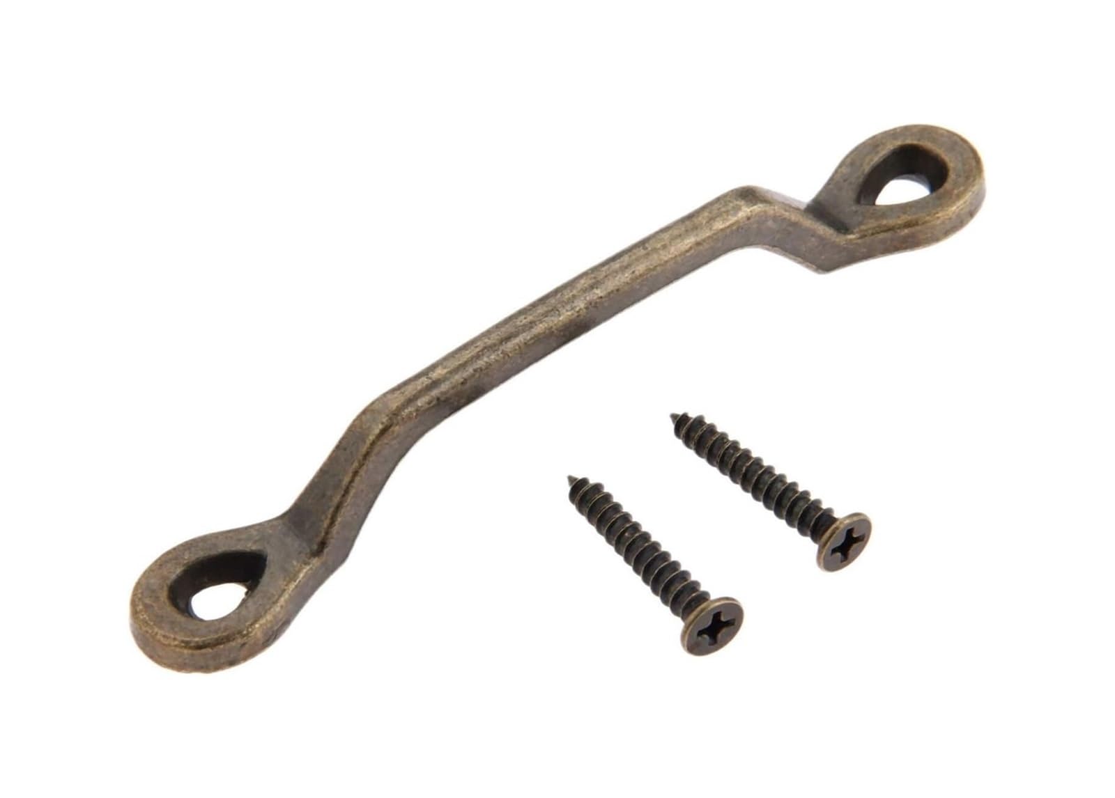 Opeximatun One Color Kitchen Cupboard Handles, Zinc Alloy Bronze Cabinet Drawer Handles 101X14mm