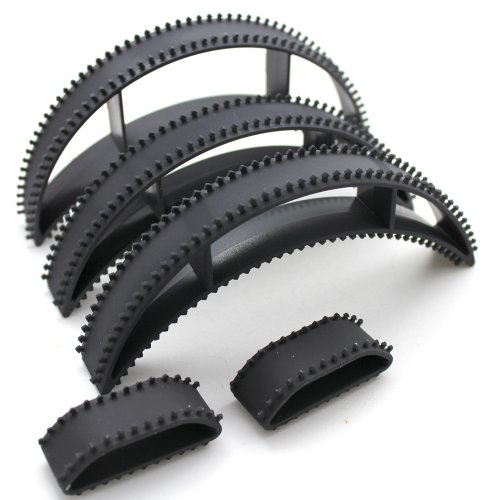 Big Happie Hair(TM) Big Happie Hair Bumpits, Black (Set Of 5)