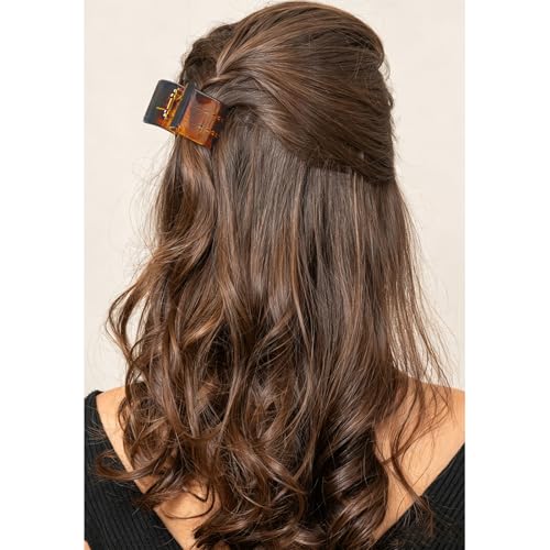 6 Piezas Pinzas para Cabello de 2 Pulgadas de Plástico miniatura 2