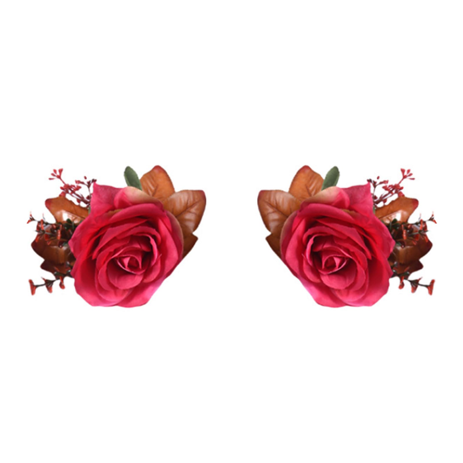 Panel Holder Clip-on Tieback Window Curtain Tie Holder Home Decoration Rose Flower Rose Curtain Tiebacks