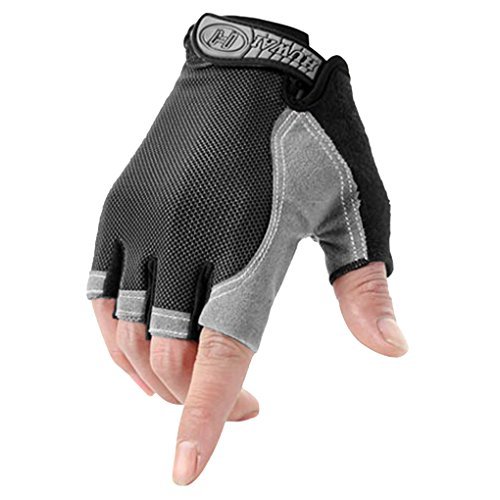 Men's Half Finger Cycling Gloves Sun Protection Driving Gloves Breathable Outdoor Workout Fingerless Gloves Uv Sun Block Summer Thin Cool Gloves Antislip Breathable Short Sports Gloves For Men Women #TOP16