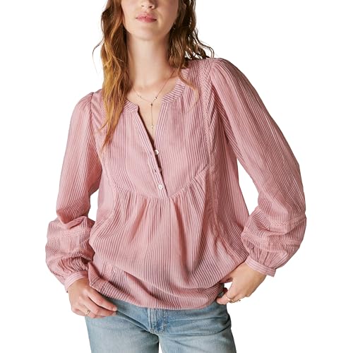 pois blouse tee ピンク Winn Fuchsia Tile Shirt