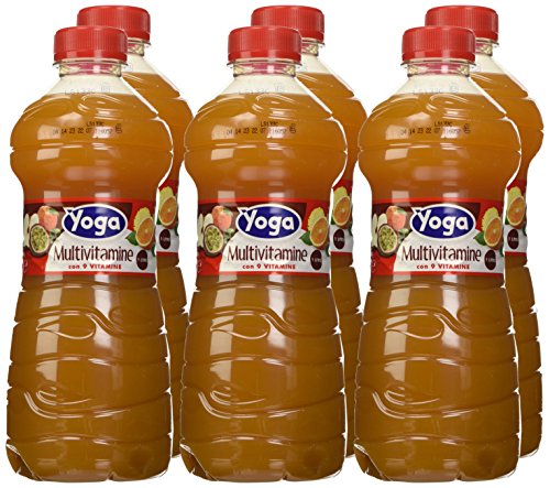 Yoga Succo Multivitamine, Confezione da 6 x 1L
