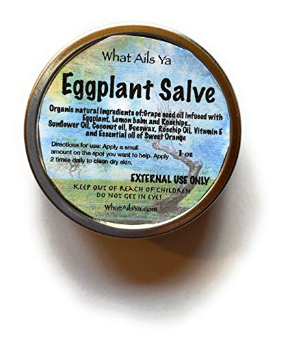 Eggplant Salve -1 oz - All natural Ingredients - What Ails Ya - Unisex - Eggplant Salve -1 oz - All natural Ingredients - What Ails Ya - Unisex -