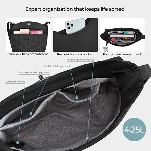 Image of Travelon Anti-Theft Runways Medium Crossbody