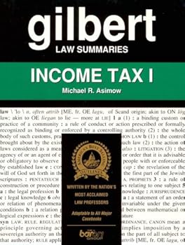 Paperback Gilbert Law Summaries: Income Tax I Book