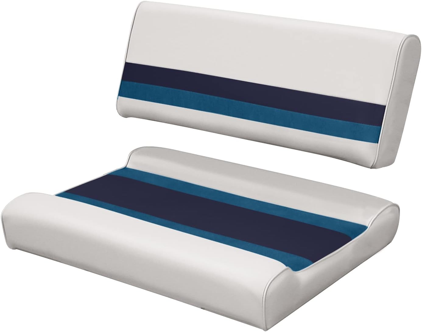 Wise 8WD125FF Deluxe Series Pontoon Flip-Flop Seat Cushion Set