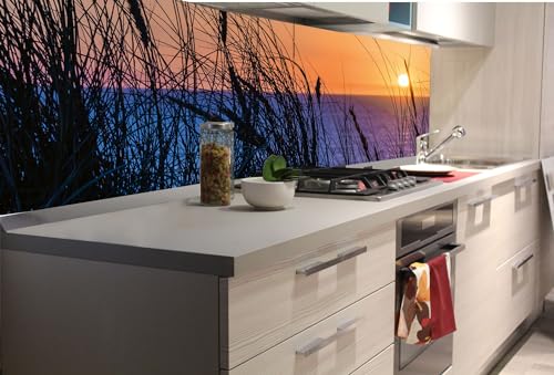 Dimex Küchenrückwand Folie Selbstklebend Sonnenuntergang AM Meer 180 x 60 cm | Klebefolie - Dekofolie - Spritzschutz für Küche | Made in EU