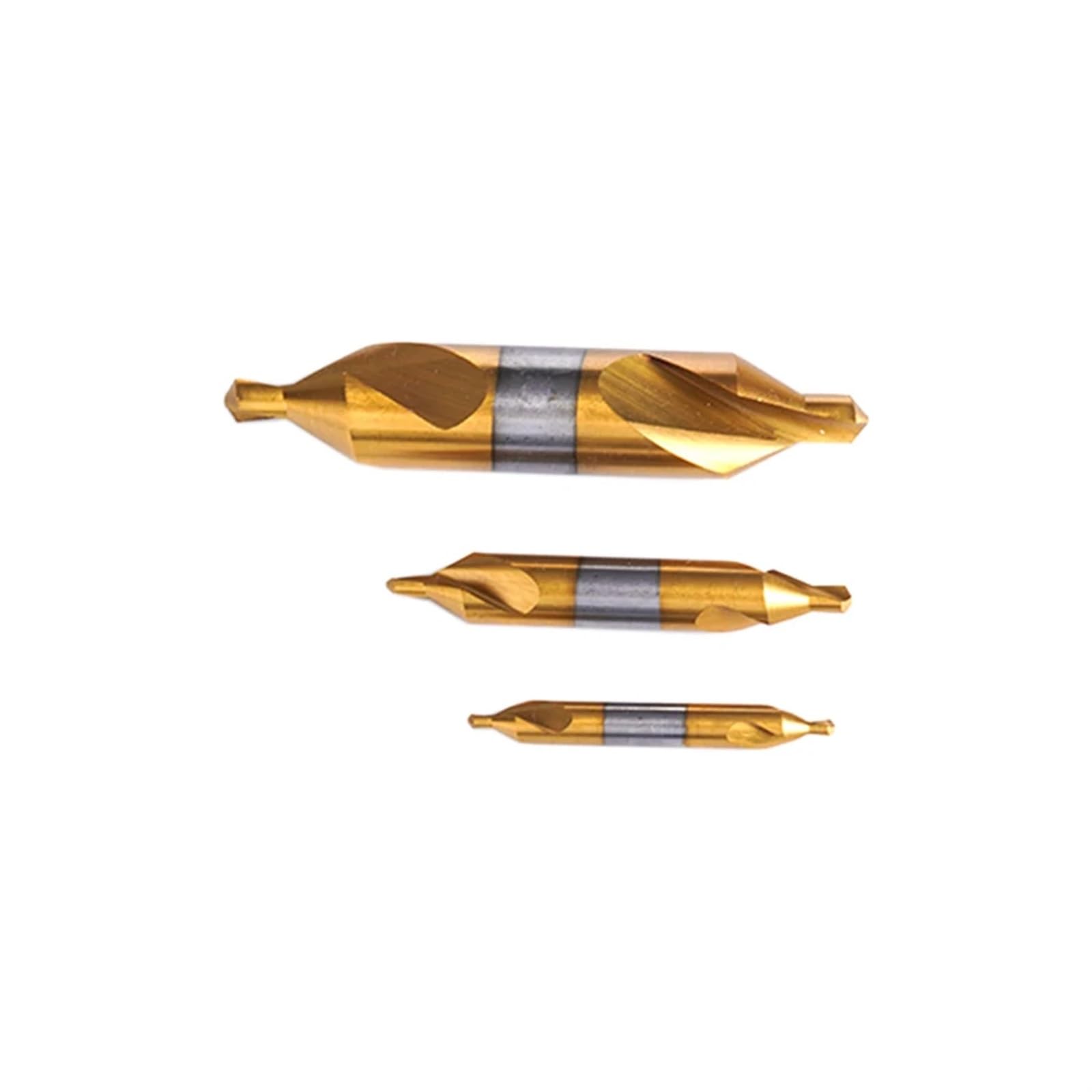 Punta for trapano a smusso con scanalatura a spirale in acciaio rapido contenente cobalto, 60°, tipo A, punta for centraggio da 1,5 mm(HSS,A6.0 (14MM)_5PCS)