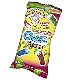 Warheads Ooze Chewz Gummi Candy Chews, 1.76 Ounce Bag - 10 Count Display Box