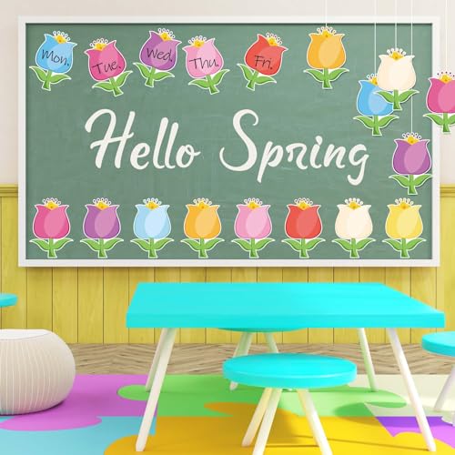 Découpes de tulipe pour tableau d'affichage afin de simplifier vos projets d'école - 5