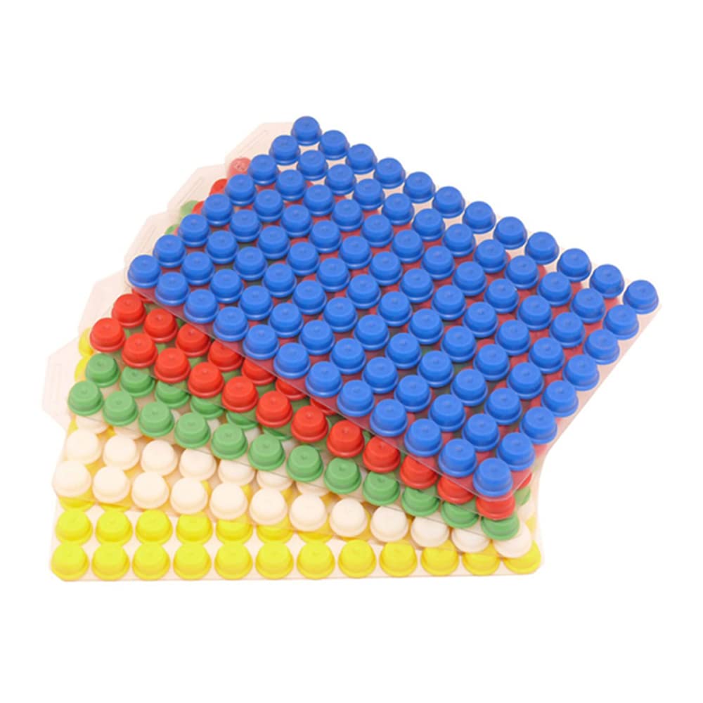 Brooks Life Sciences 65-73003 FluidX Sample Storage EasyCap Septa for Internal Thread Tubes, Red, Pack of 50