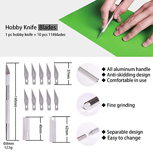 Image of Zibuyu Wallpaper Cutter Tool Kit, Squeegee for Vinyl Wrap and Glass Film