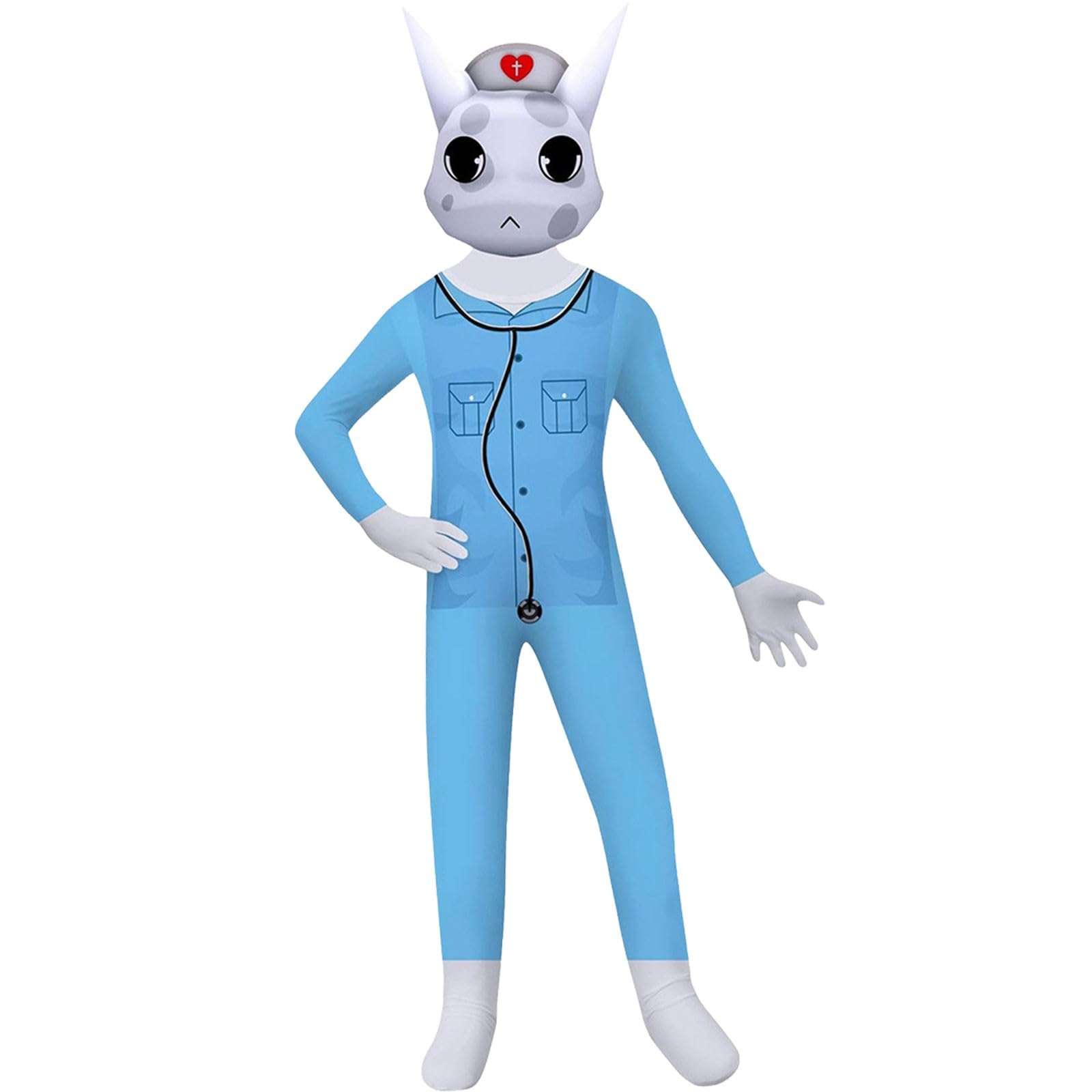 Animal Hospital Costume Kids Jumpsuit Halloween Outfits Thriller Costume â image 1