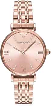 Amazon | Emporio Armani Women's AR11059 Rose-Gold Stainless