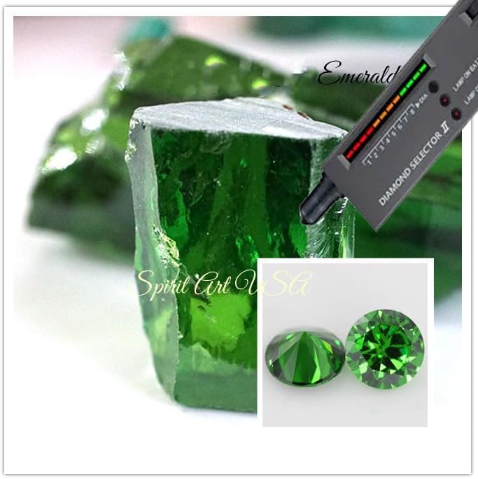 2 CT Emerald Necklace Simple Diamond Bowknot Green Emerald Pendant Sterling Silver White Gold plated Minimalist Created Green Gemstone - Image 8