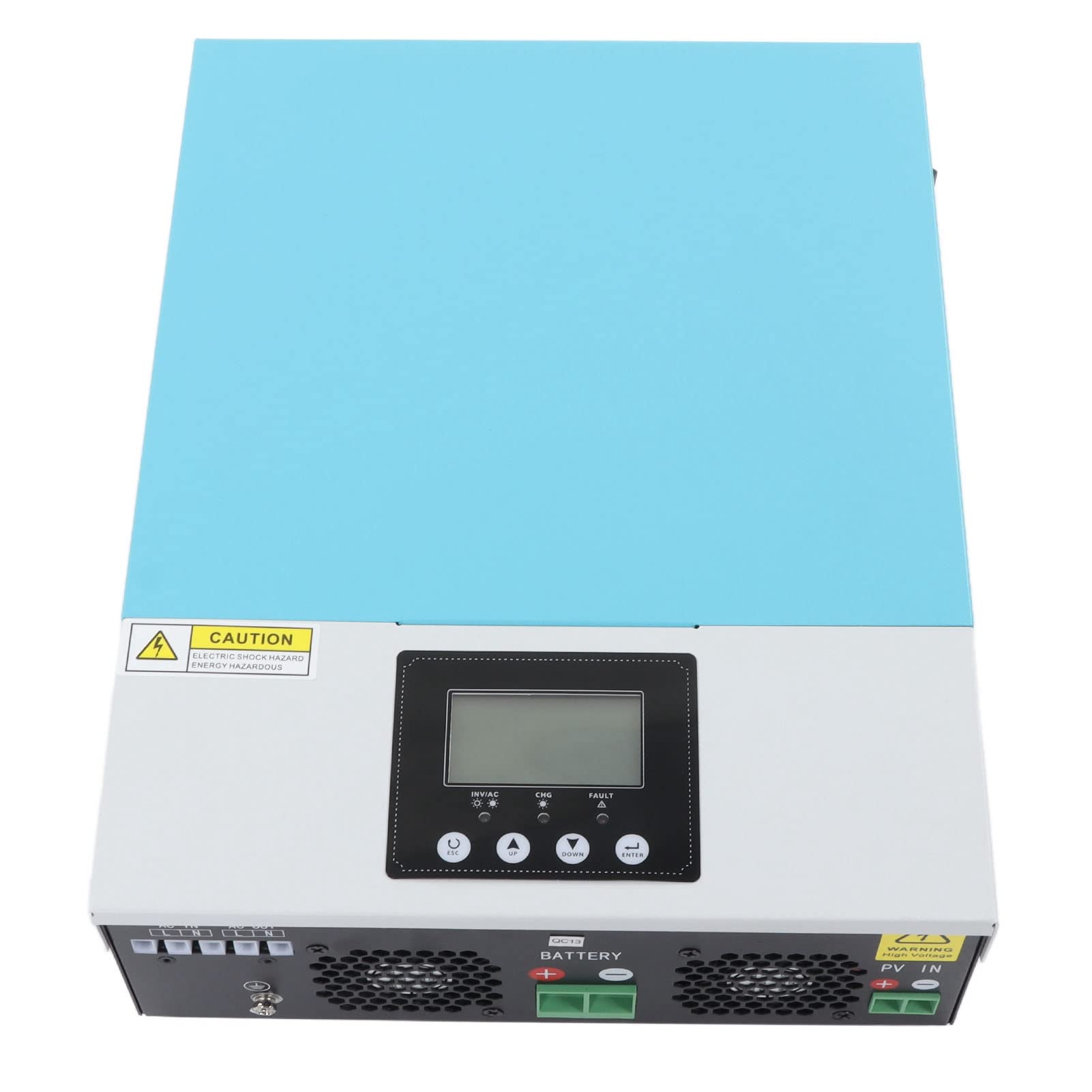 Fafeicy Onduleur Solaire Hors Réseau 1500W, Pure Sinusoïde, Charge MPPT,