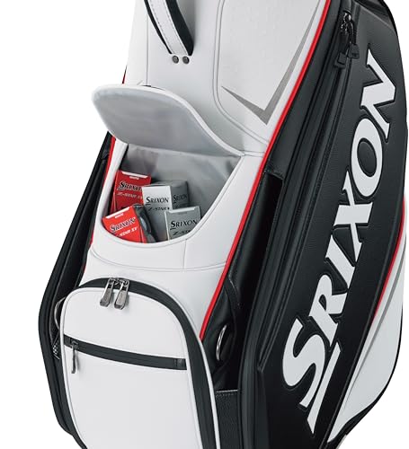 ダンロップ(DUNLOP) スリクソン キャディバッグ GGC-S203L ホワイトブラック 4枚目