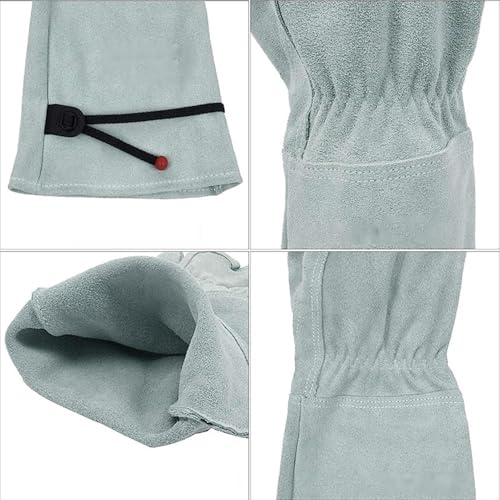 Guantes largos de corte para cosechar rosas y cuidar la terraza 6