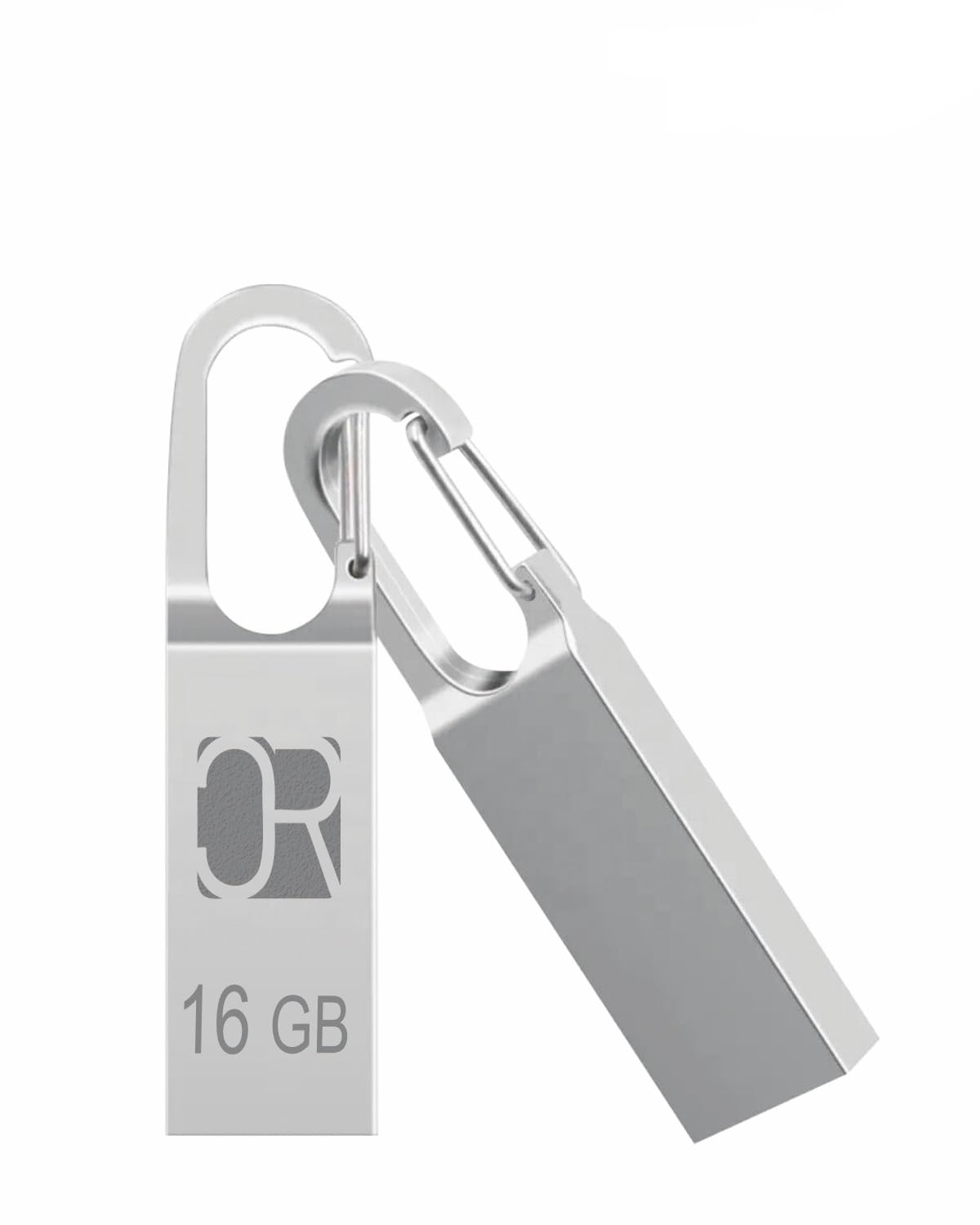 3.0 USB Flash Drive/Pen Drive with Metal Body - Silver | External Storage Device 4GB 8GB 16GB 32GB 64GB 128GB Pen Drive | Compatible with Laptop, Desktop, Projector, Car, Audio (16GB)-picture-34