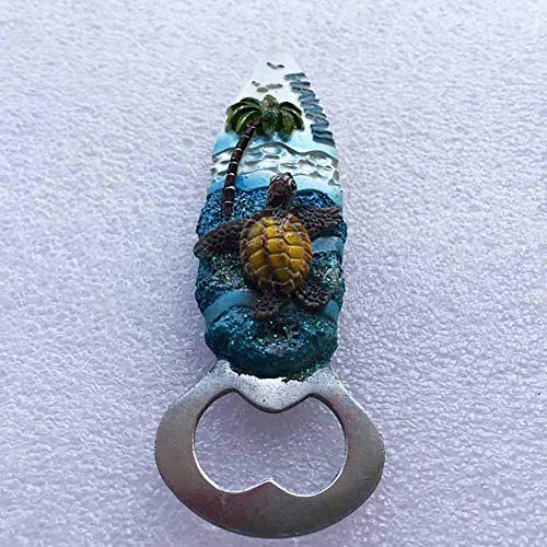 Imán Decorativo Abrebotellas Azul Wedarego miniatura 2