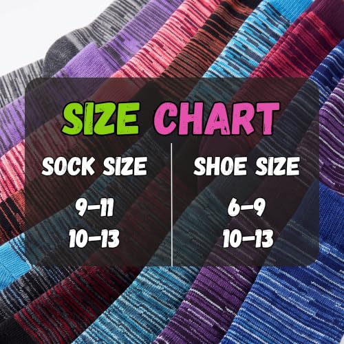 Image of Tipi Toe Women's Fun Patterned Dress Socks, 12-Pack Lightweight Colorful Crew Socks, Casual Novelty Assorted Designs