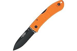 Kabar Dozier D2 Folding Hunter, Orange 7.25 inch