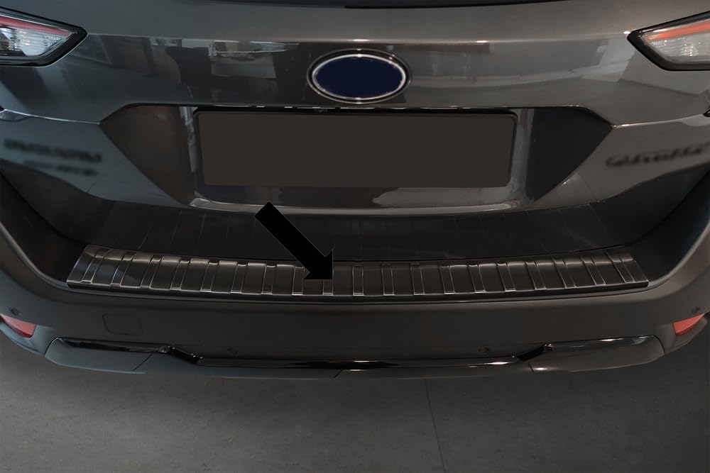 Protector de parachoques de acero inoxidable negro grafito compatible con Subaru Outback VI 6ª generación tipo BT a partir de Facelift año de construcción 05.2021-3245334