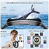 Smart Watch for Men Women, AI Dial, AI Q&A, NEW 1.85"HD AMOLED Curved Display Fitness Watch with Blood Pressure/MET/Sleep/Heart Rate Monitor, Bluetooth Calls, 120+ Sports Depth Waterproof Smartwatch #1