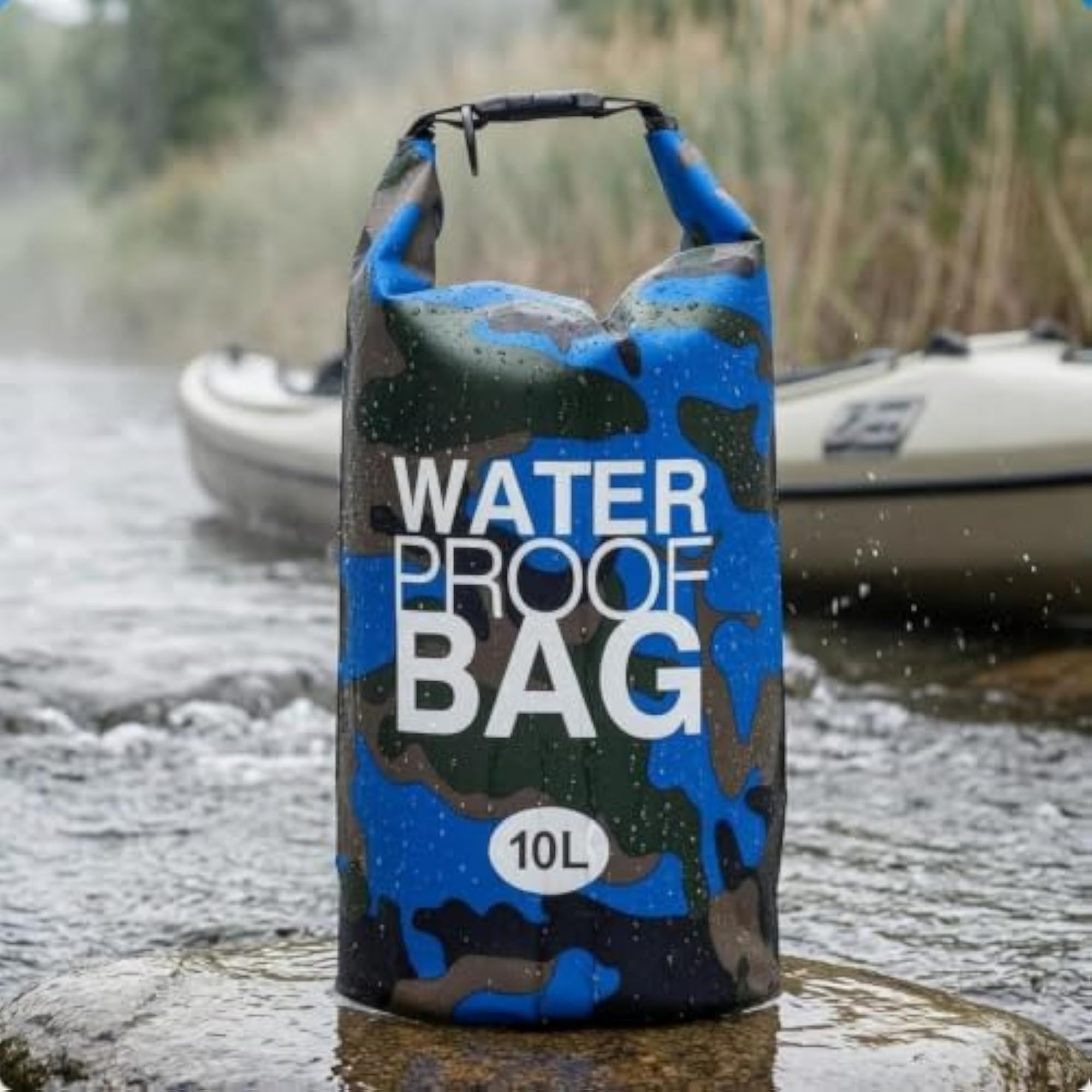Rose Red Camo Waterproof Dry Bag, Durable and Stylish