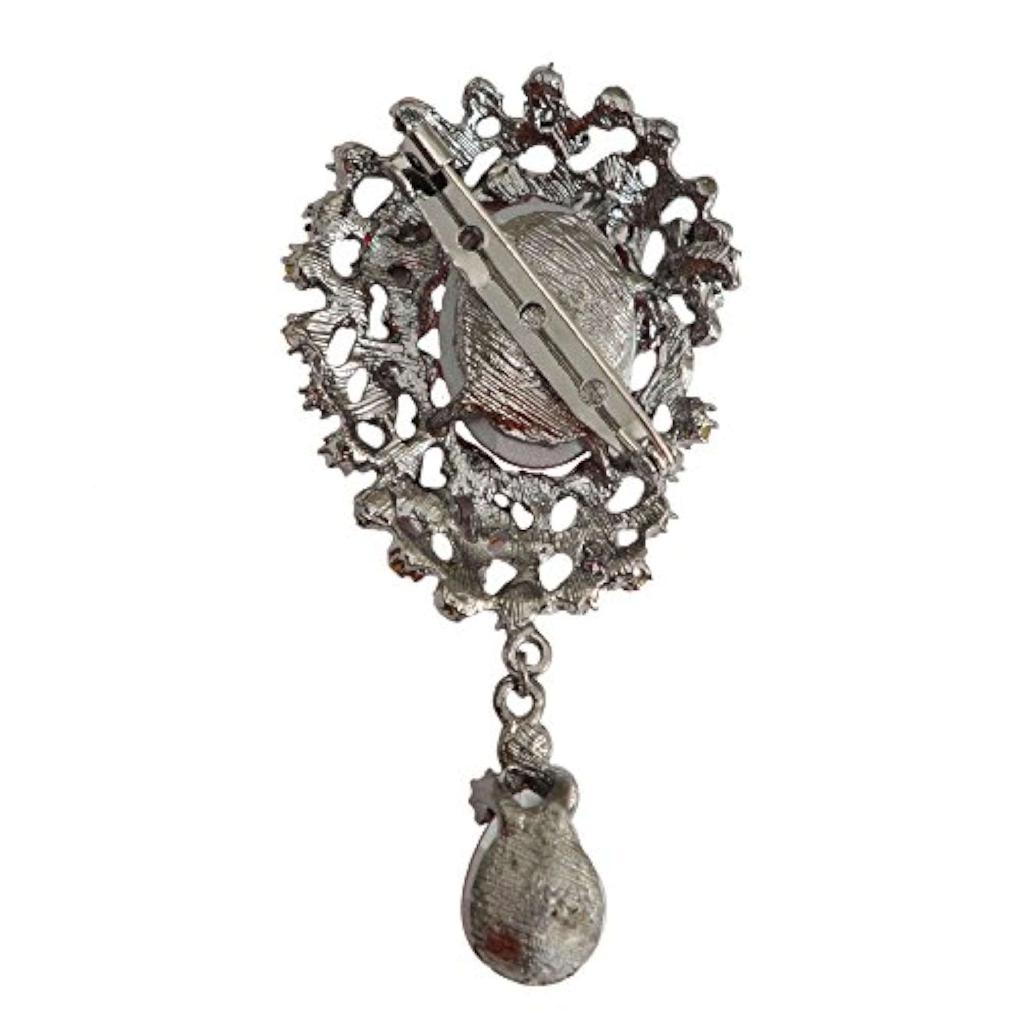 Elegant Pearl Brooch Pin for Women