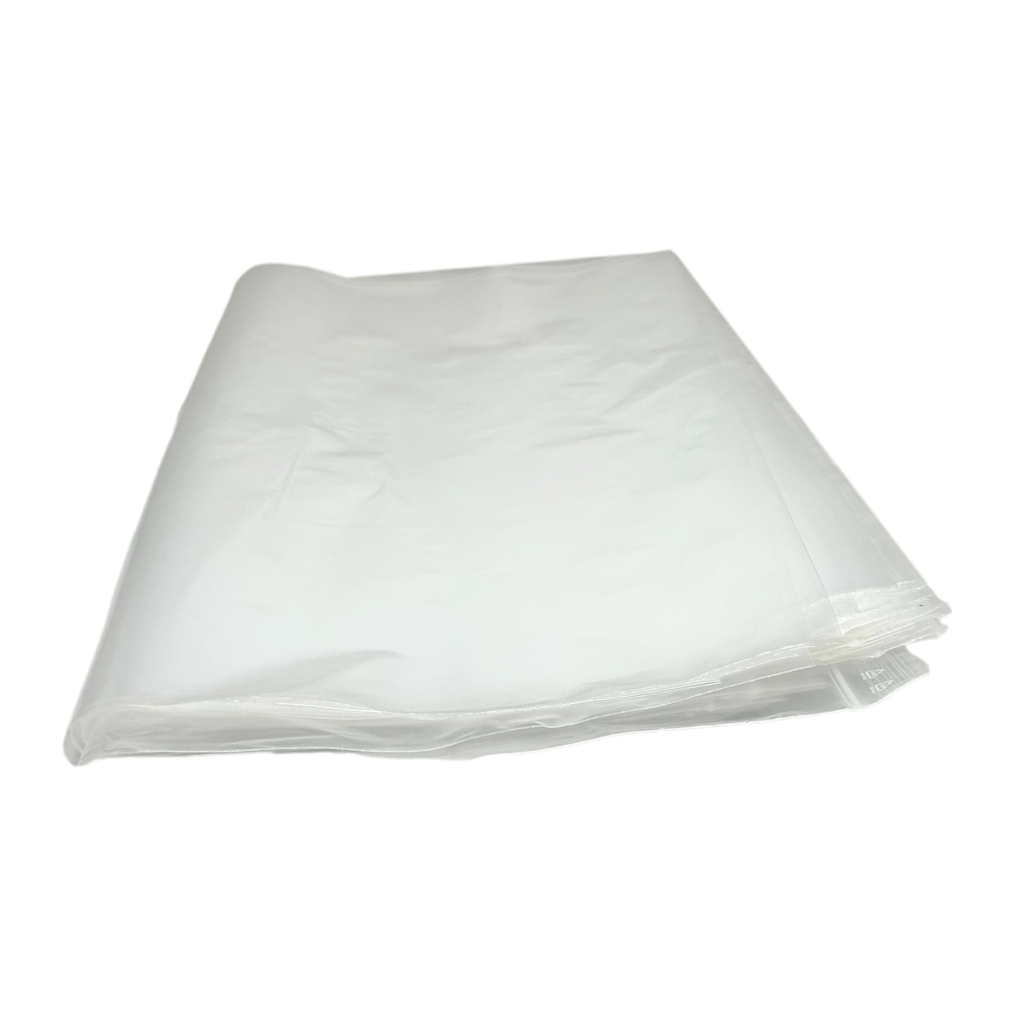 Lot de 500 sachets 400 x 400 mm fermeture zip Transparent. Sachet fermeture zip 40 x 40 cm 50u sac plastique compatible alimentaire et congélation de marque UNIVERS GRAPHIQUE REF UGZ400400
