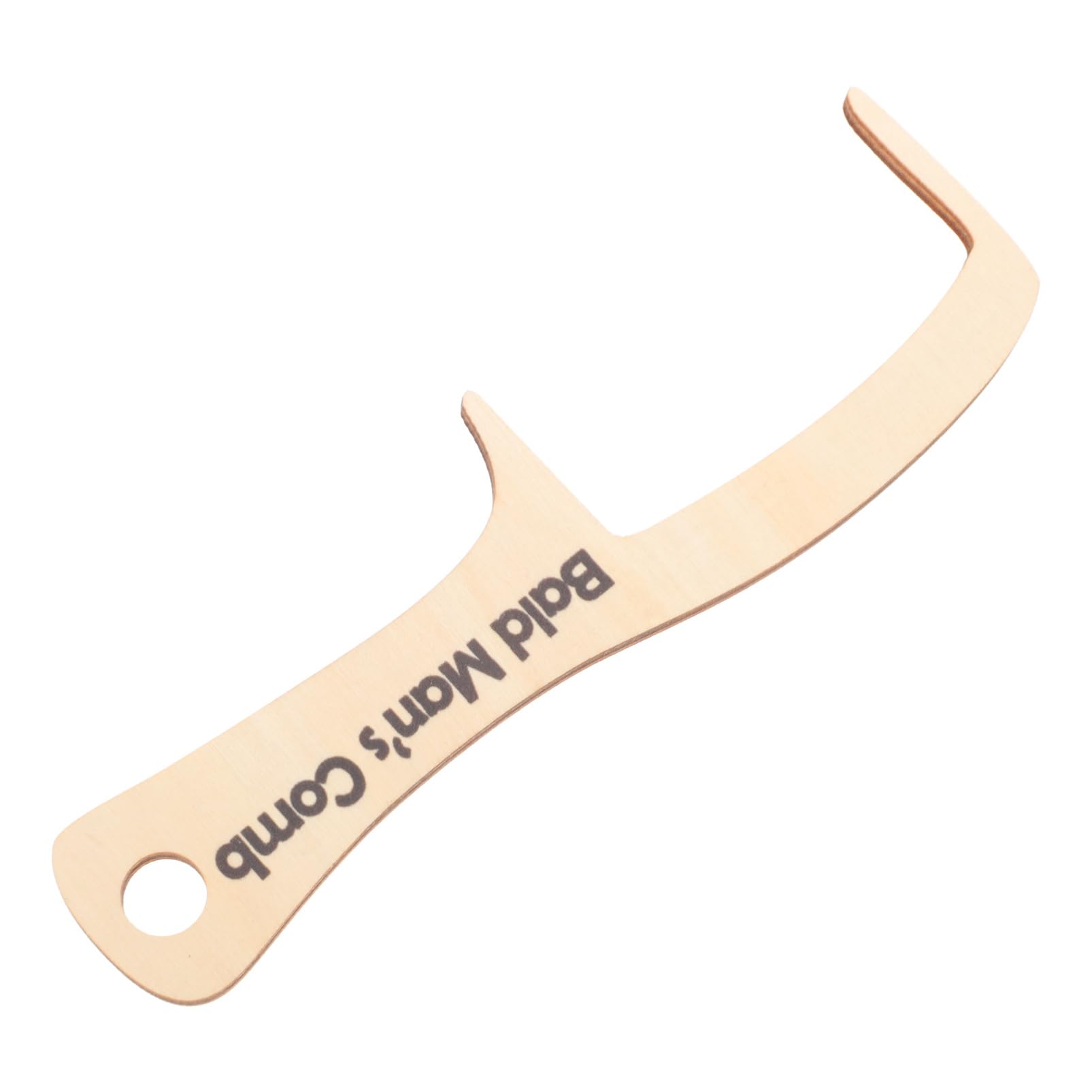 Didiseaon Funny Bald Man Grooming Comb Large Wide Tooth Comb for Beards and Mustaches Humorous Bald and Clowns for Pranks and Comedy Acts