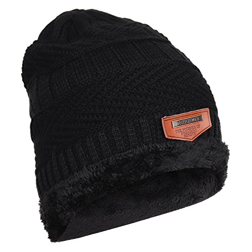 Image of iSWEVEN Fashionable Woolen Beanie Cap for Men- (4014, Free Size)