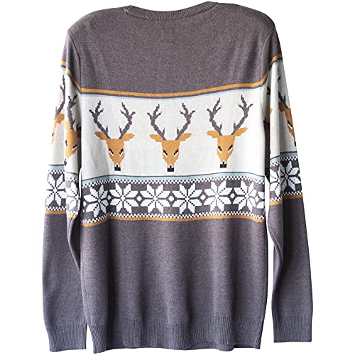 KAVU Highline Men’s Sweater - Big Foot Sasquatch Long Sleeve Pullover Crew Neck Sweater2