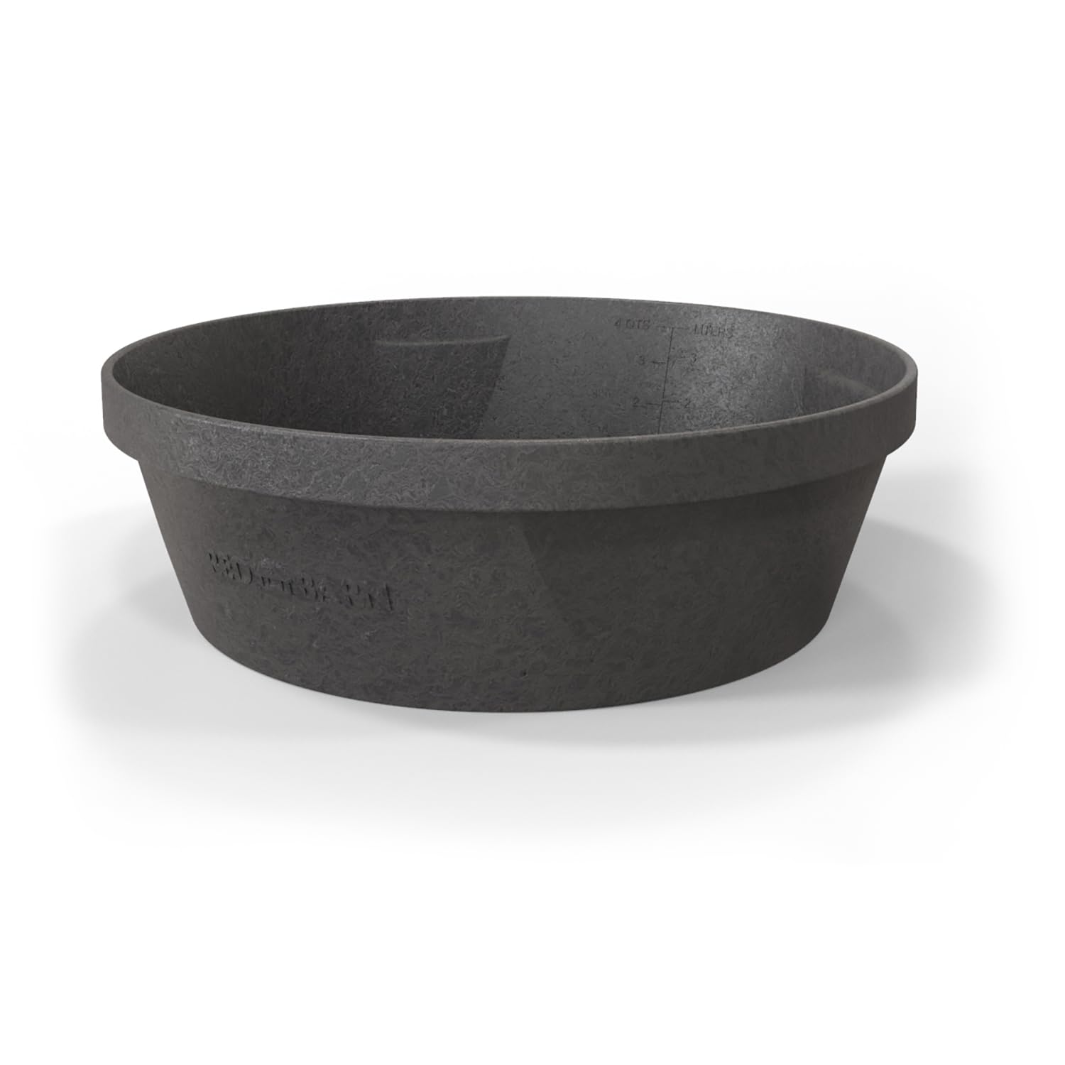 Red Barn 2 Gallon Rubber Feed Pan – Heavy Duty Flexible Livestock Feed Bowl for Goats, Chickens & Dogs – Durable Crack & Freeze Resistant Rubber Tub - 1