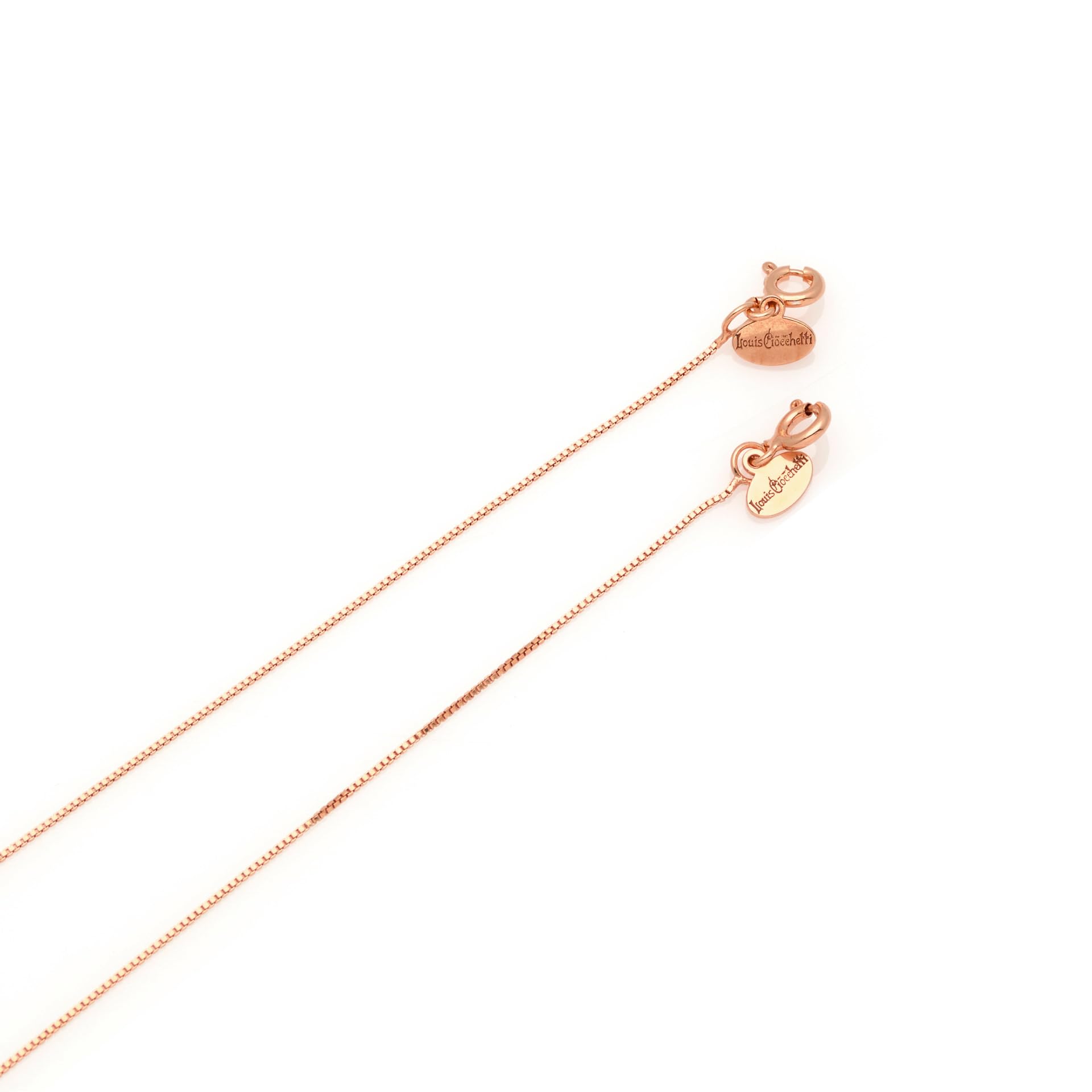 Louis Ciocchetti dal 1887- Catenina Argento 925 Sottile, Fine, Collana donna, Uomo, Collanina Maglia veneziana, ideale per ciondoli, made in italy