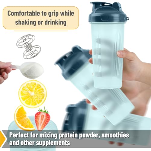 Image of Mr. Pen- Shaker Bottles for Protein Mixes, 28 oz (Pack of 2)