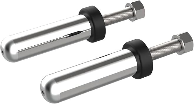 Aluminum Power Rack Attachments Squat Rack Weight Plate Holder, Extended Version Hang More 2" Weight Plates 2 PackL-150mm
