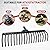 LTSEAME 55" Durable Tow Behind Landscape Rake Tractors Rake Fits 2" Receiver for Lawn Tractors or ATV/UTV?Black
