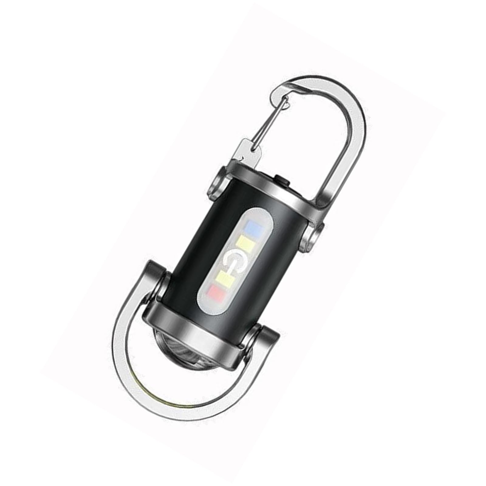 Camping Gear Bright LED Small Keychains Lamp Outdoor Camping Emergencies Charging Flashlights for Hiking Emergencies Use