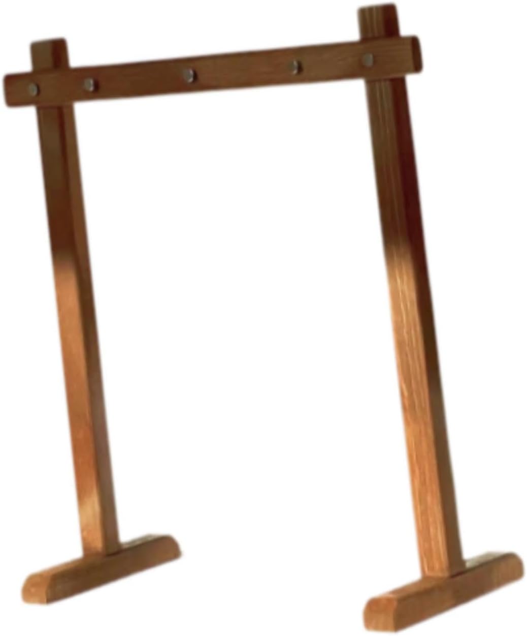 Portable Wooden Stand for Wind Chimes and Jewelry Display on Countertop, S