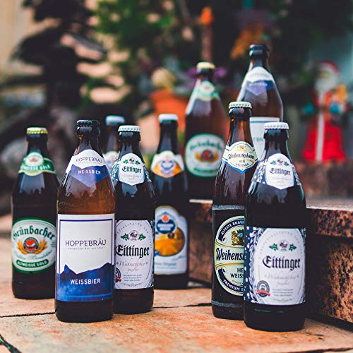 Bayrisches Weißbier-Geschenk-Set in Bierbox (12x0,5l Bier aus Bayern) | Ein Mix aus verschiedenen Biersorten Bayerns … - Image 3