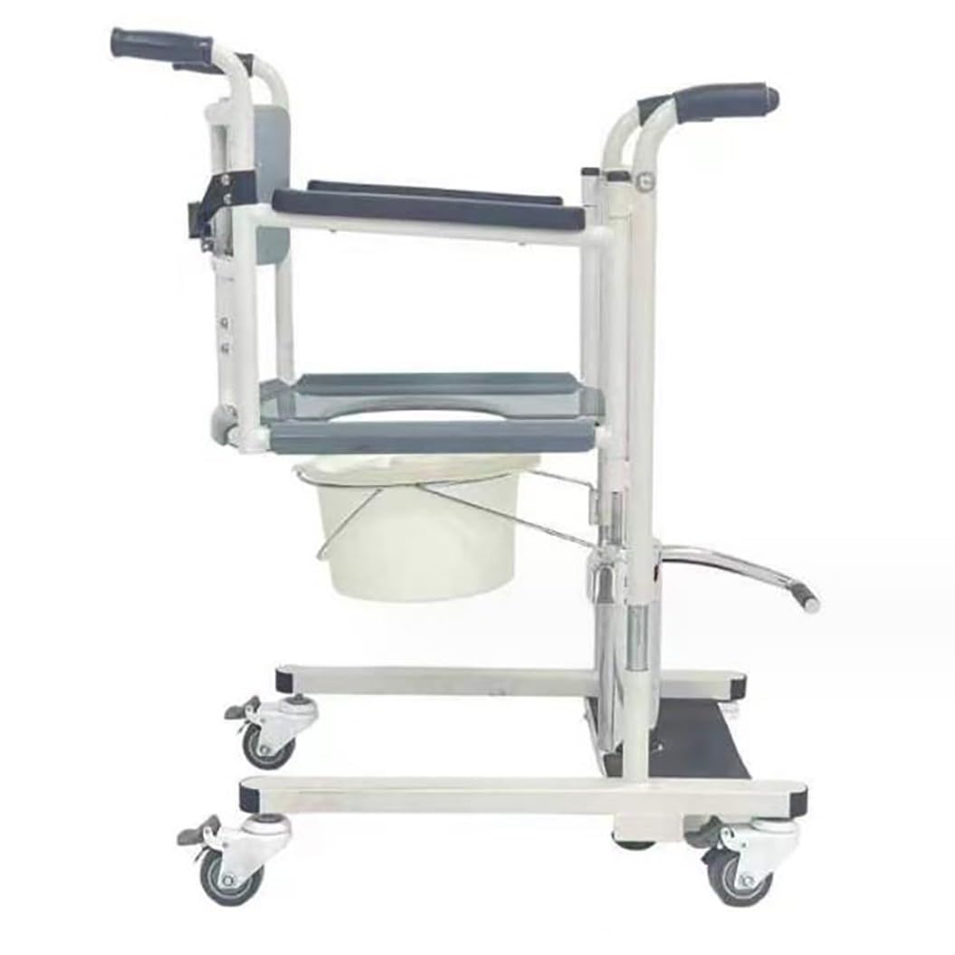 Elevador de pacientes hidráulico,Silla de ruedas elevadora de pacientes,Silla de ruedas portátil de transferencia de pacientes para el hogar,gruas para personas mayore A